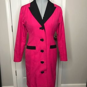 Vintage Kasper Petite Pink Dress